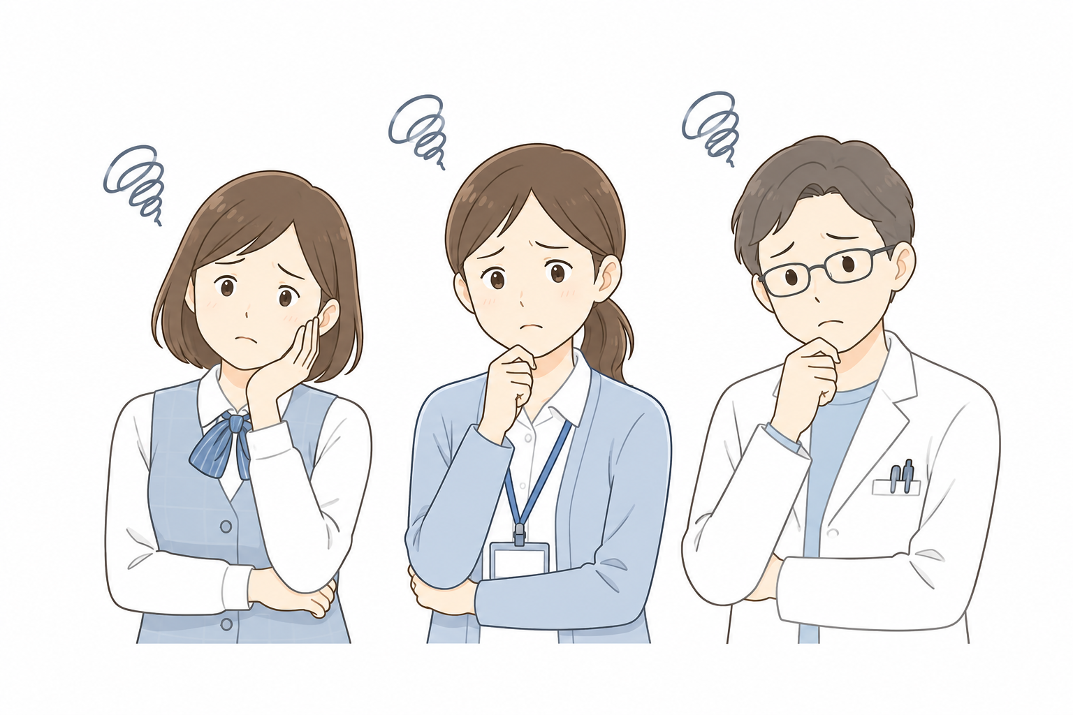 健診現場の様子
